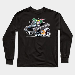 MONSTER MUSCLE 1971 Chevelle silver Long Sleeve T-Shirt